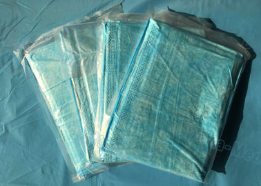 صحائف اللون الأزرق القابل للتصرف الطبية ، ورقة السرير الطبية 40 - 100gsm
