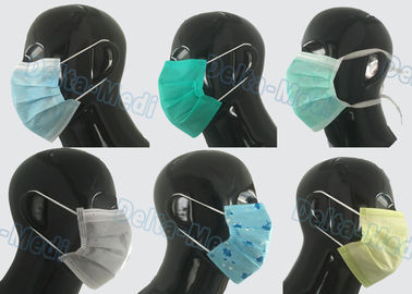 مريح مستشفى القابل للتصرف قناع الوجه إيرلوب نوع 3 طبقات مقاومة السوائل