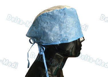 الغبار تنفس القابل للتصرف قبعات الجراحية غير المنسوجة حسب الطلب اللون