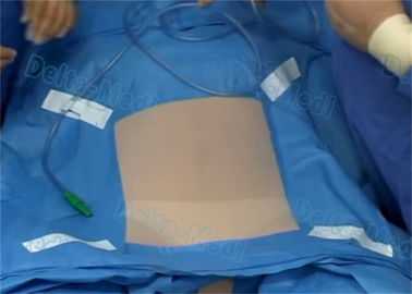 الأزرق الجراحية تنظير الستارة ، ستائر المريض يمكن العقيمة مع ETO