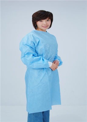 ملابس واقية زرقاء مضادة للكهرباء الساكنة للوقاية من الأوبئة