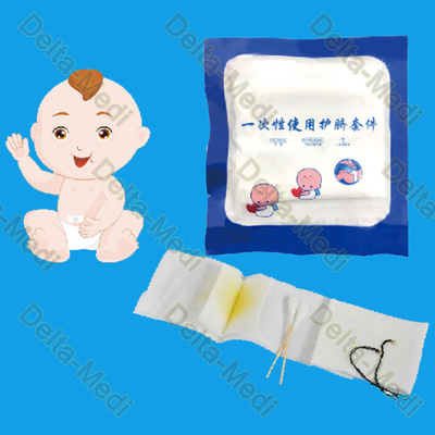 مجموعة أدوات العناية ببطن الأطفال حديثي الولادة واقي زر البطن لحزام السرة الناعم
